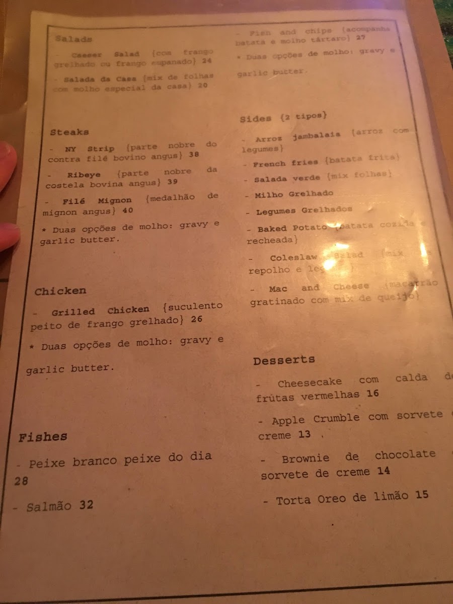 Menu Original Co. Burger & Steak-10