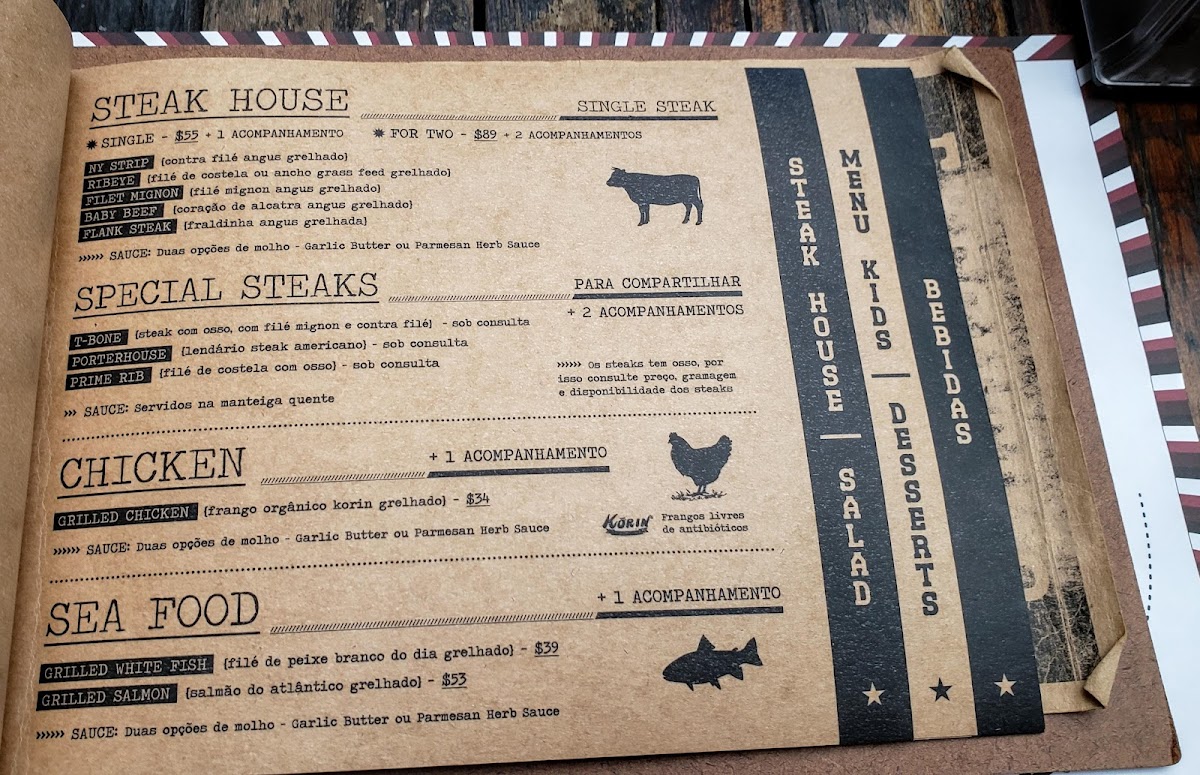 Menu Original Co. Burger & Steak-8